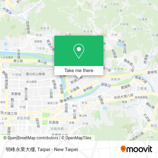 明峰永業大樓地圖