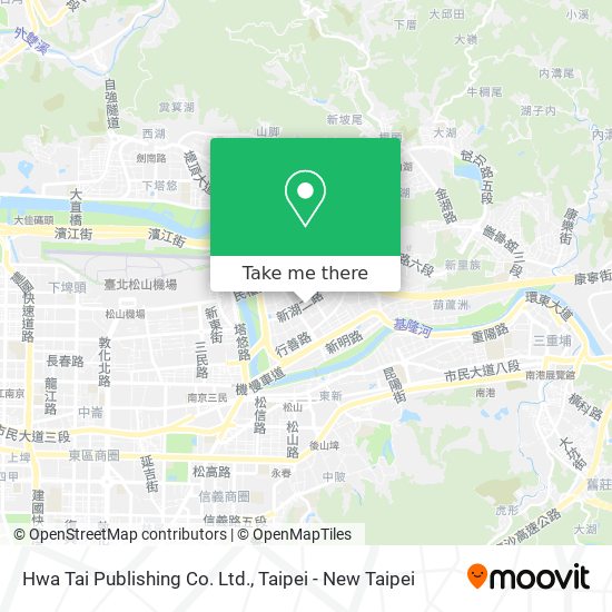 Hwa Tai Publishing Co. Ltd. map