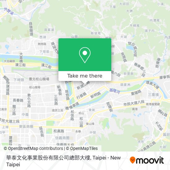 華泰文化事業股份有限公司總部大樓 map