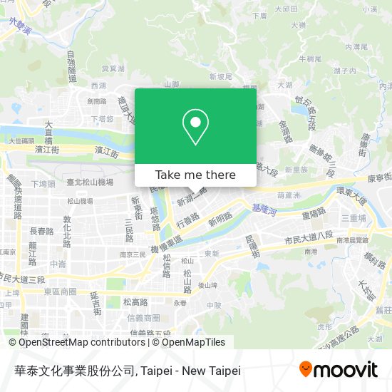 華泰文化事業股份公司 map