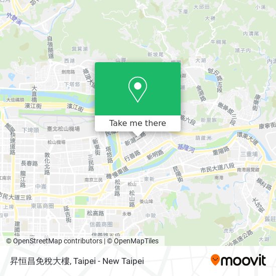 昇恒昌免稅大樓 map