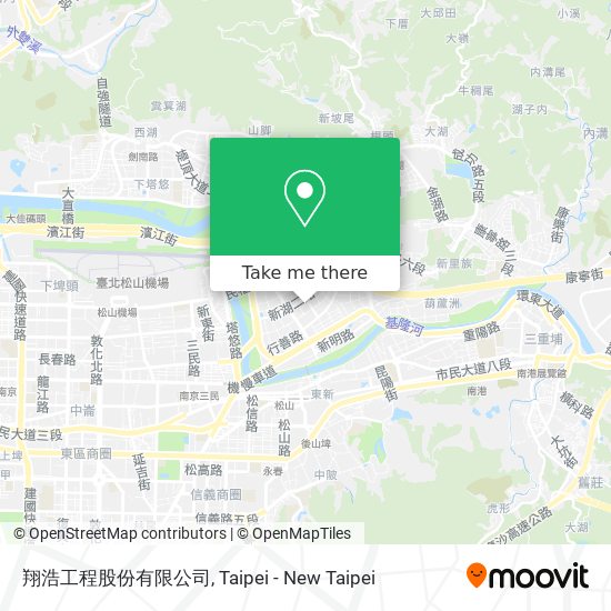 翔浩工程股份有限公司 map