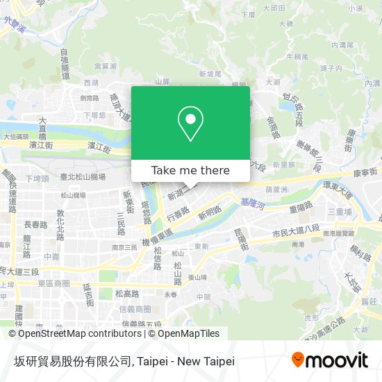 坂研貿易股份有限公司 map