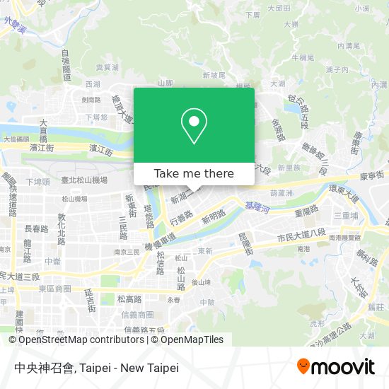 中央神召會地圖