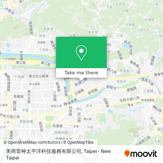 美商雷神太平洋科技服務有限公司 map