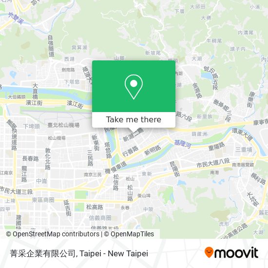 菁采企業有限公司 map