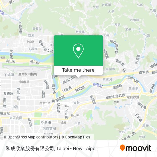 和成欣業股份有限公司 map