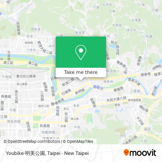 Youbike-明美公園 map