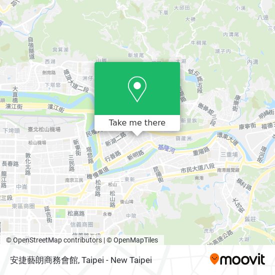 安捷藝朗商務會館 map