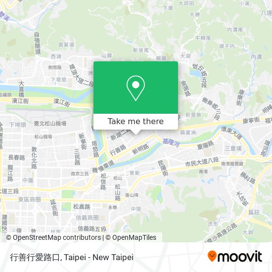 行善行愛路口 map