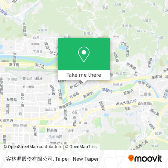客林渥股份有限公司 map