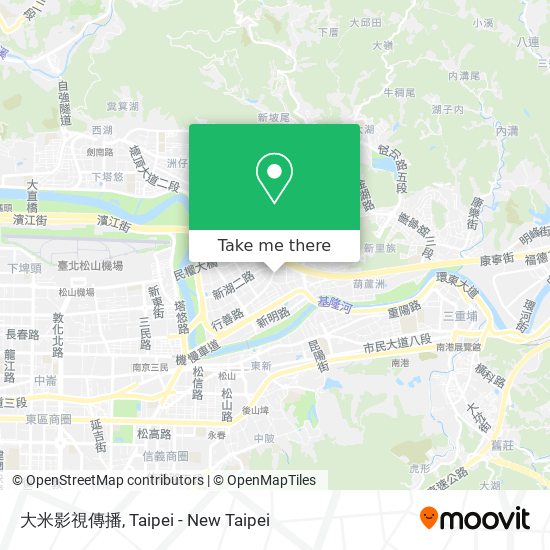 大米影視傳播 map