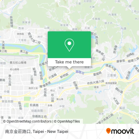 南京金莊路口地圖