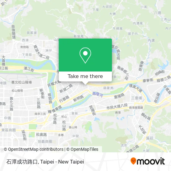 石潭成功路口 map