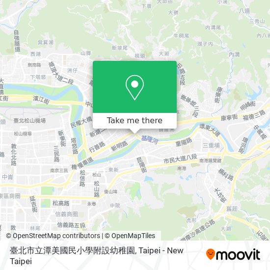 臺北市立潭美國民小學附設幼稚園 map