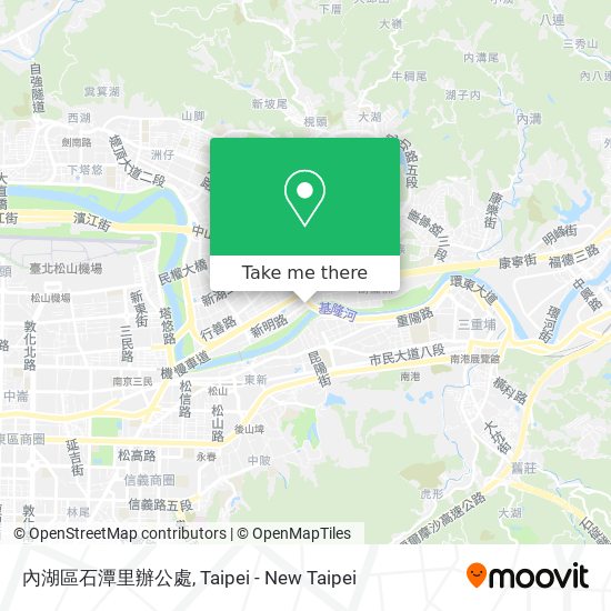 內湖區石潭里辦公處 map