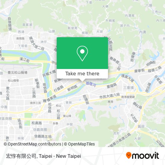 宏惇有限公司 map