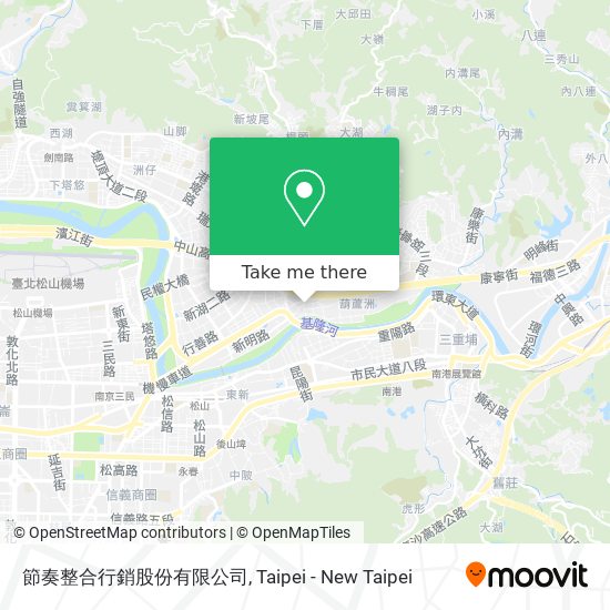 節奏整合行銷股份有限公司 map