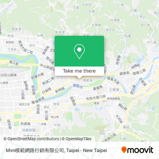 Mvn模範網路行銷有限公司 map