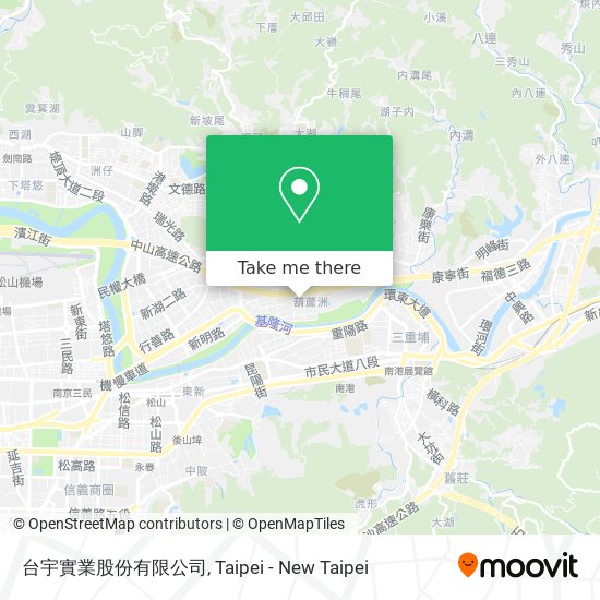 台宇實業股份有限公司 map