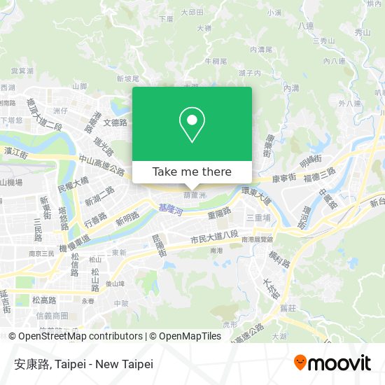 安康路 map