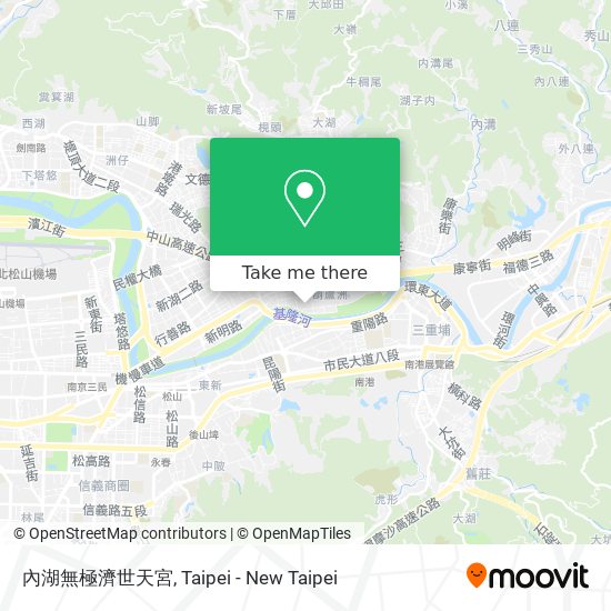 內湖無極濟世天宮地圖
