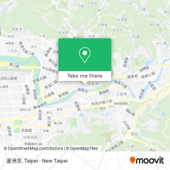 蘆洲里地圖