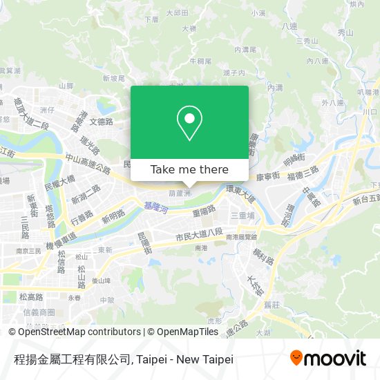 程揚金屬工程有限公司 map
