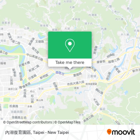 內湖復育園區 map