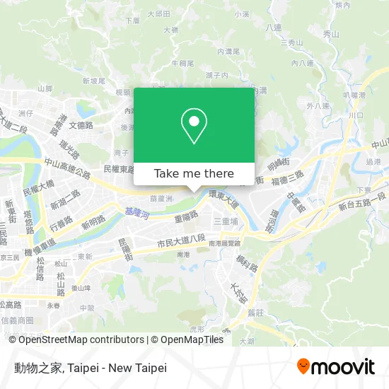 動物之家 map