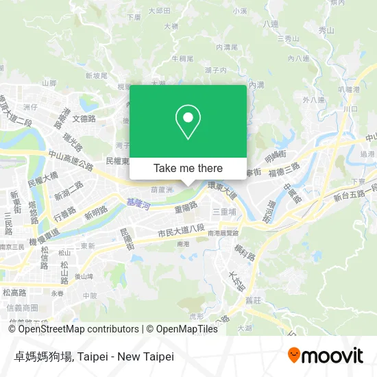 卓媽媽狗場 map
