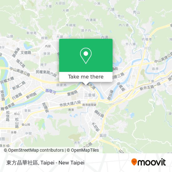 東方晶華社區地圖