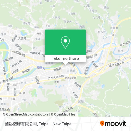 國崧塑膠有限公司 map