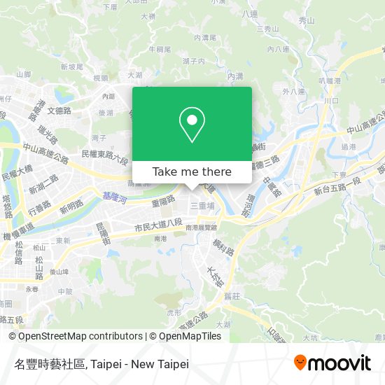 名豐時藝社區地圖