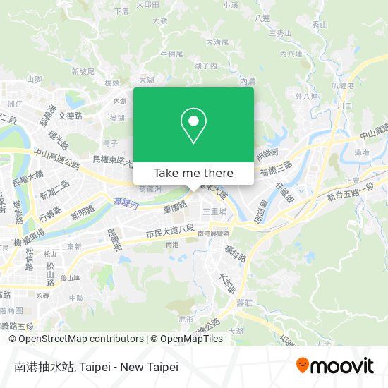 南港抽水站地圖