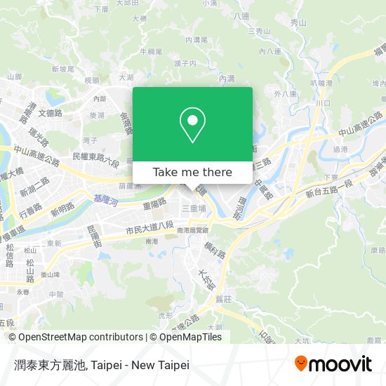 潤泰東方麗池 map