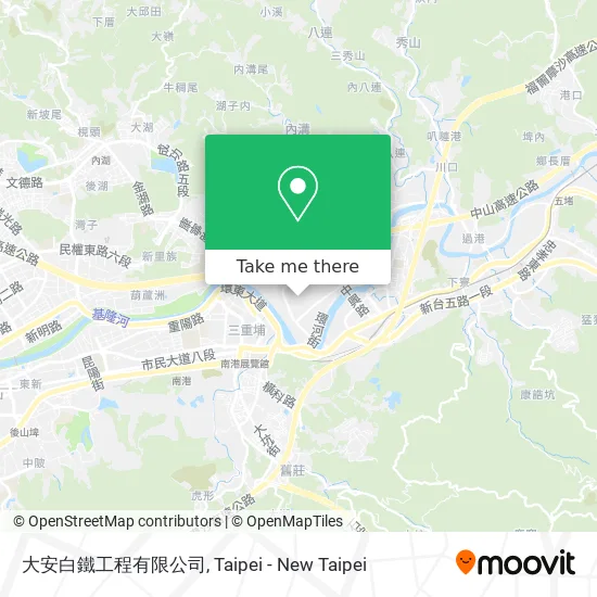 大安白鐵工程有限公司 map
