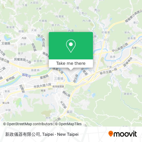 新政儀器有限公司 map