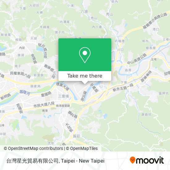 台灣星光貿易有限公司地圖