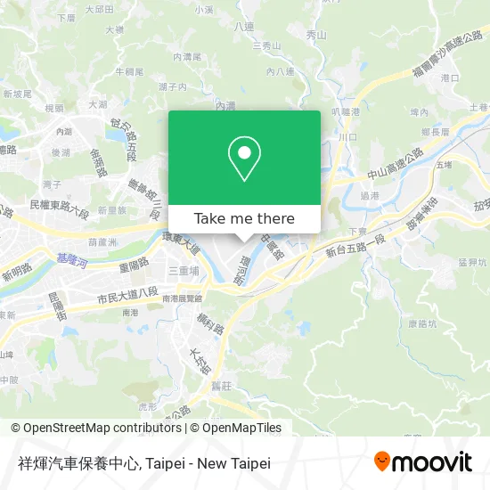 祥煇汽車保養中心 map