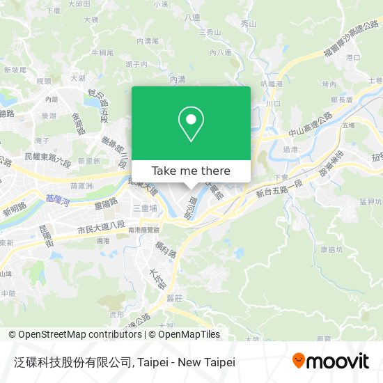泛碟科技股份有限公司 map