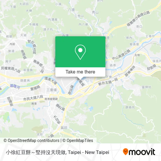 小徐紅豆餅～堅持沒天現做地圖