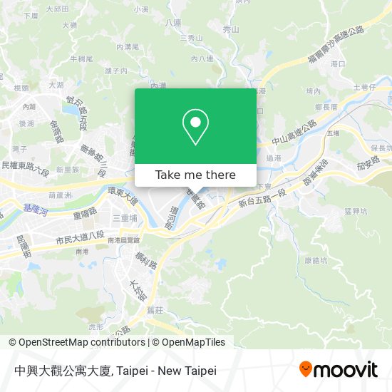 中興大觀公寓大廈 map