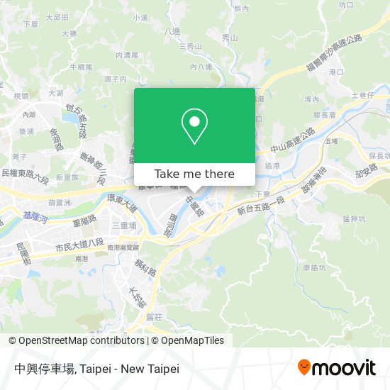 中興停車場 map