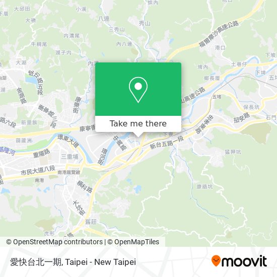 愛快台北一期地圖