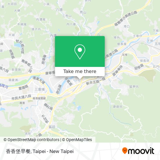 香香堡早餐 map