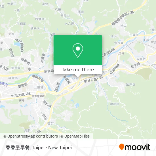 香香堡早餐 map