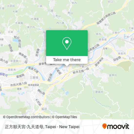 正方順天宮-九天道母地圖