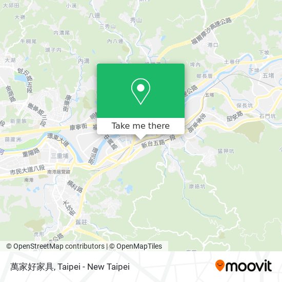 萬家好家具地圖