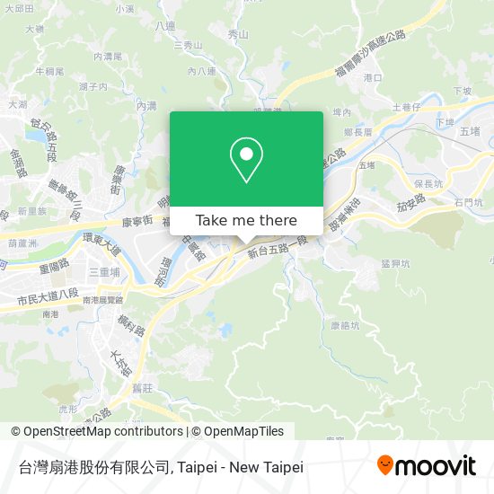 台灣扇港股份有限公司 map
